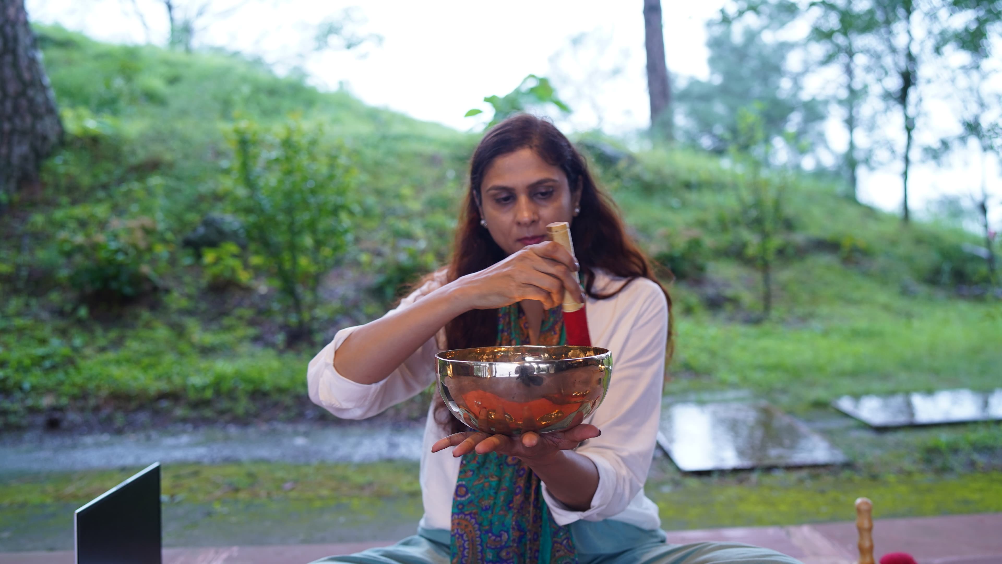 Sound Healing background